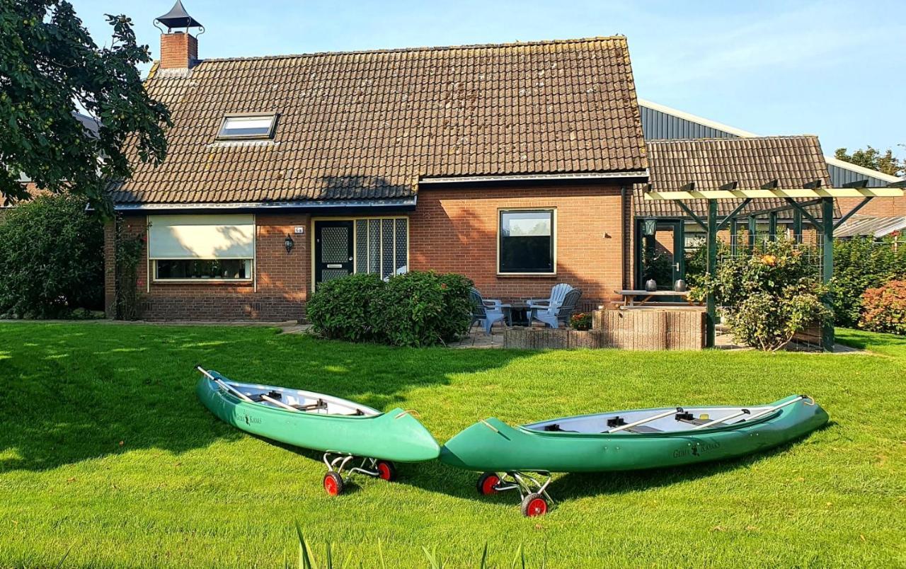 Vakantiehuisje 'T Wiede Blokzijl Bagian luar foto