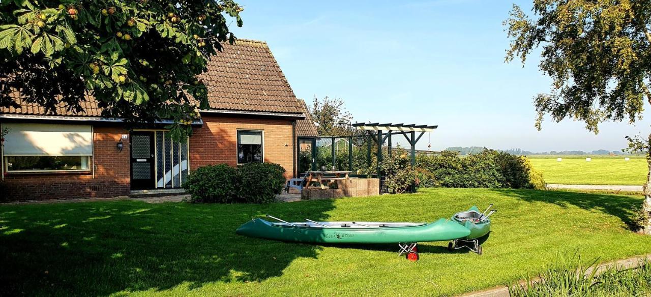 Vakantiehuisje 'T Wiede Blokzijl Bagian luar foto