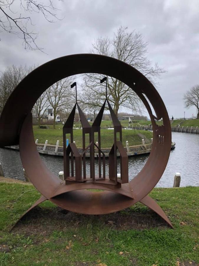Vakantiehuisje 'T Wiede Blokzijl Bagian luar foto